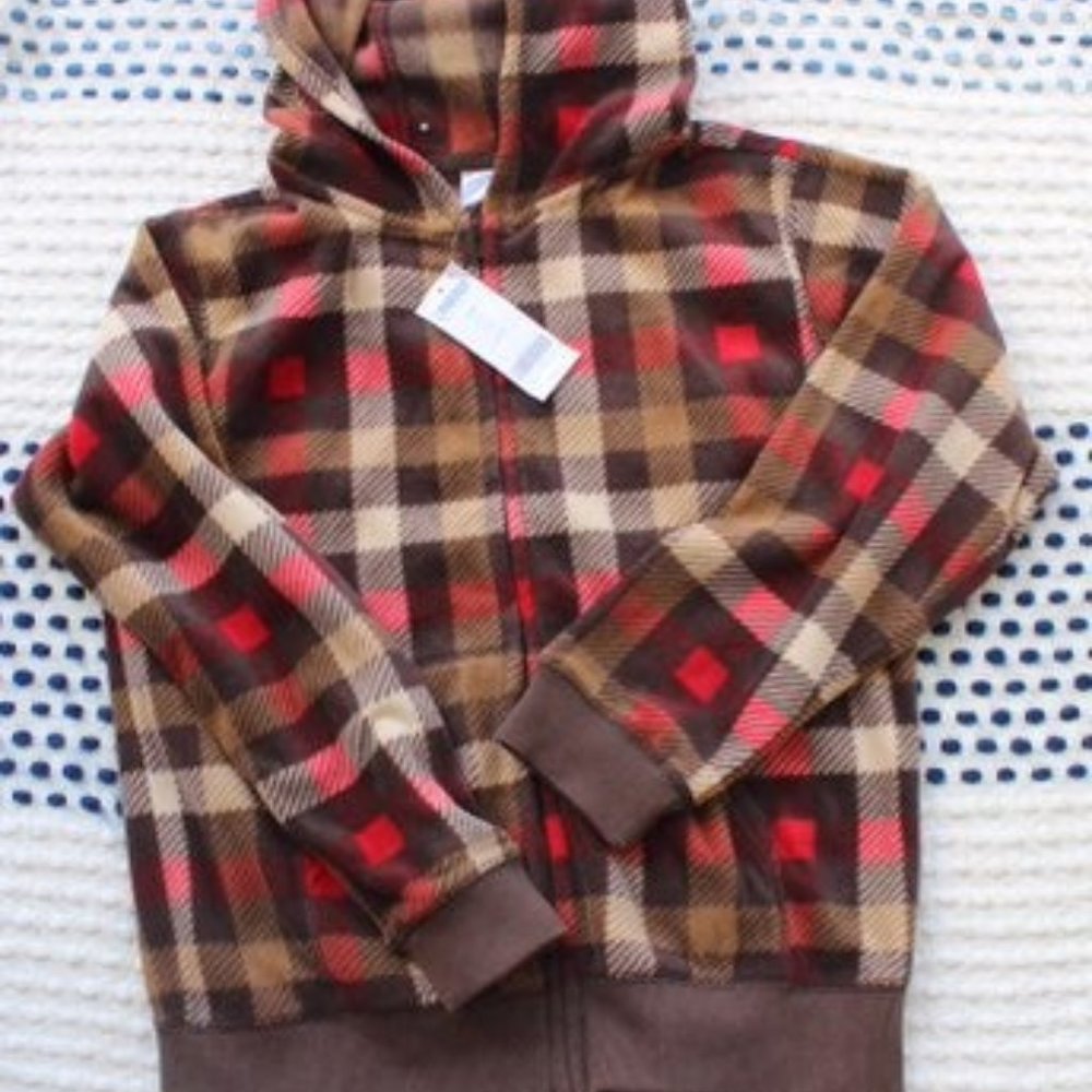 NEW Gymboree Girls Plaid Soft Jacket